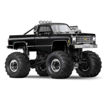 TRX98064-1-BLK TRX-4MT CHEVY K10 4X4 SCHWARZ 1/18 MONSTER-TRUCK RTR BRUSHED